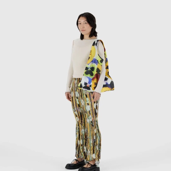 Pansy Standard Size BAGGU Reusable Bag NWT - Picture 4 of 6